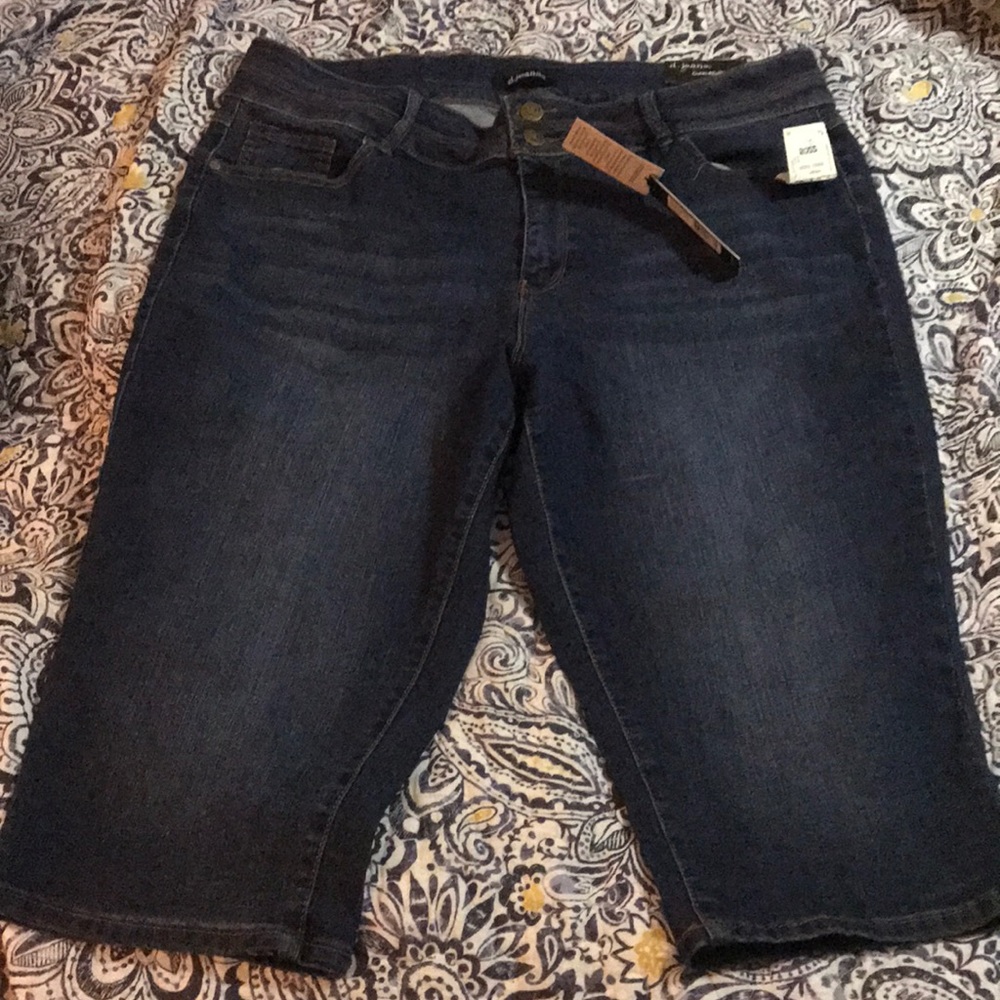 d.jeans New York Capri plus size 20W NWT
